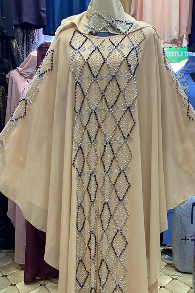 (MOQ 6 PCS) Nicole Aroosa Abaya