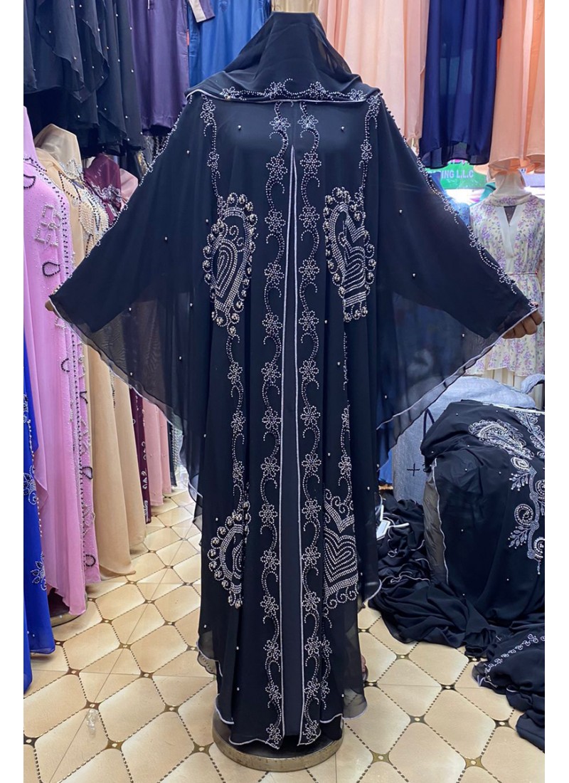 (MOQ 6 PCS) Rylee Aroosa Abaya