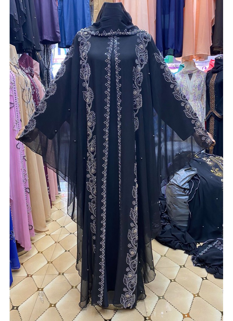 (MOQ 6 PCS) Sara Aroosa Abaya