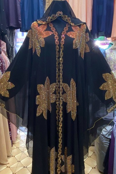 (MOQ 6 PCS) Sofia Aroosa Abaya