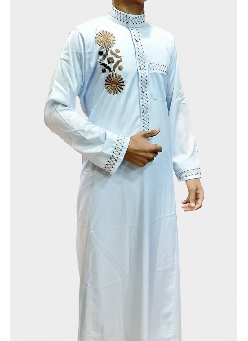 (MOQ 3 PCS) Amin Men's Thobe