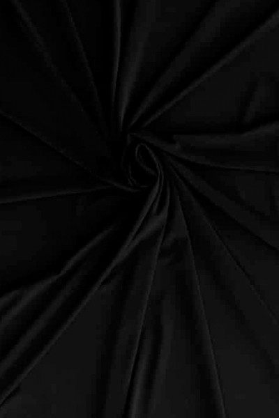 Black Formal Jersey Fabric