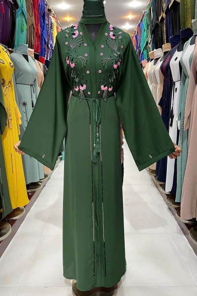  (3 Pieces Set) Bonnie Abaya