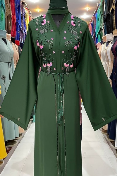  (3 Pieces Set) Bonnie Abaya