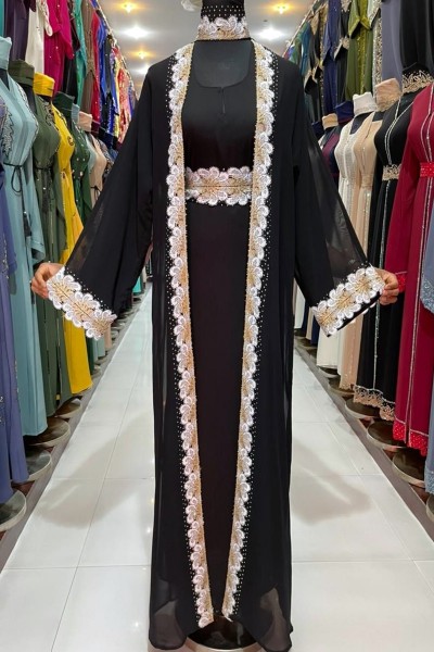  (3 Pieces Set) Briella Abaya