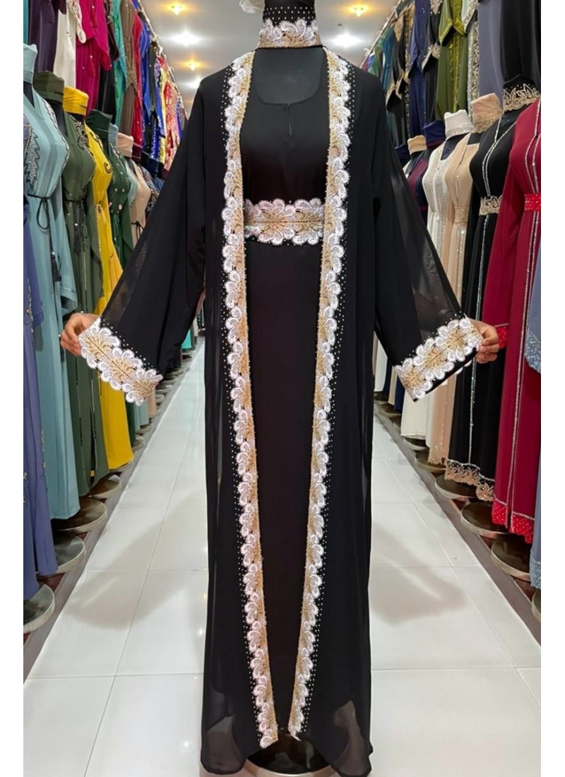  (3 Pieces Set) Briella Abaya