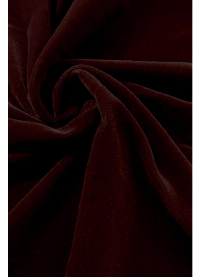 Brown Velvet Fabric