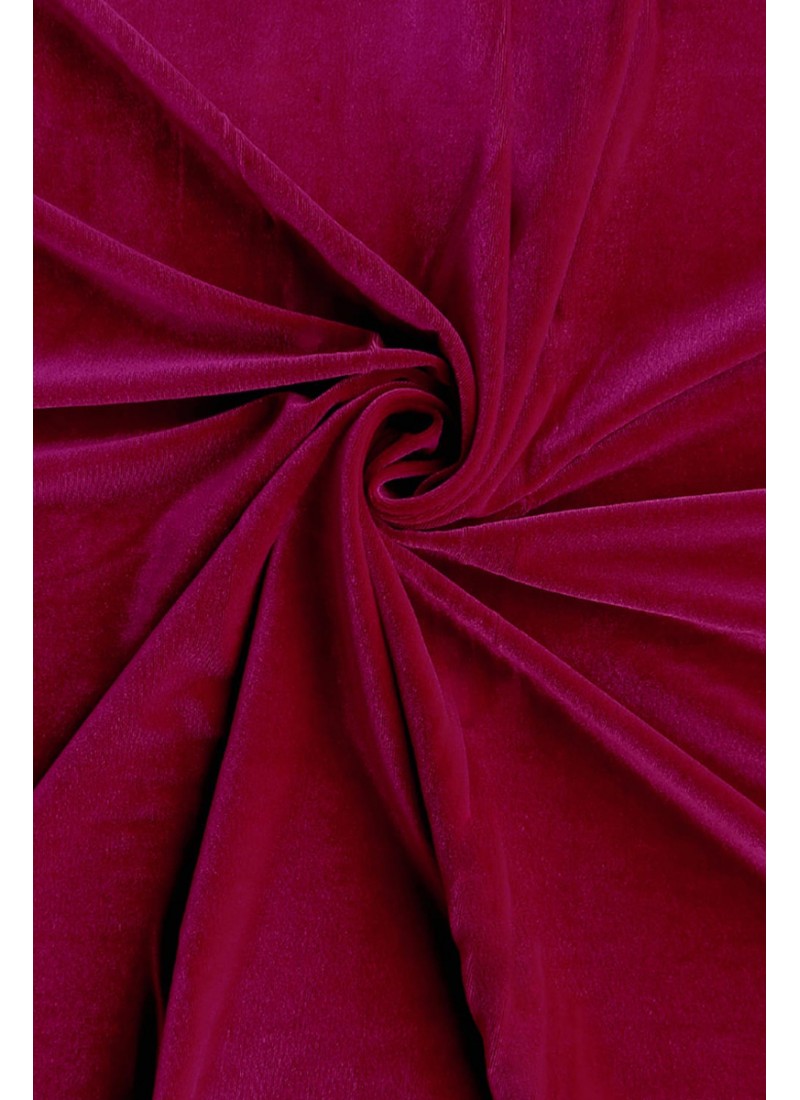 Berry Velvet Fabric