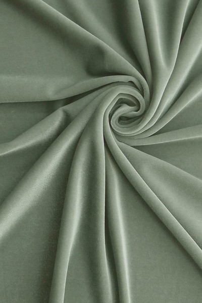 Celadon Velvet Fabric