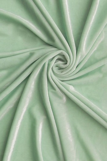 Cool Mint Velvet Fabric