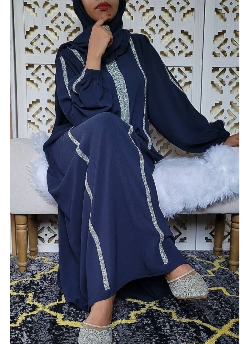 (3 Pieces Set) Adeya Abaya