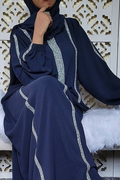 (3 Pieces Set) Adeya Abaya