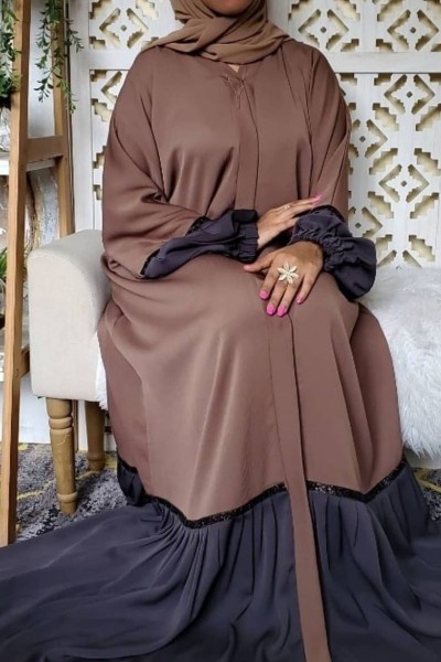 (3 Pieces Set) Arinya Abaya