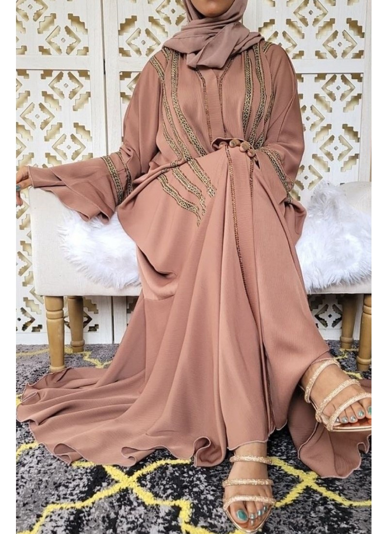 (3 Pieces Set) Bahira Abaya