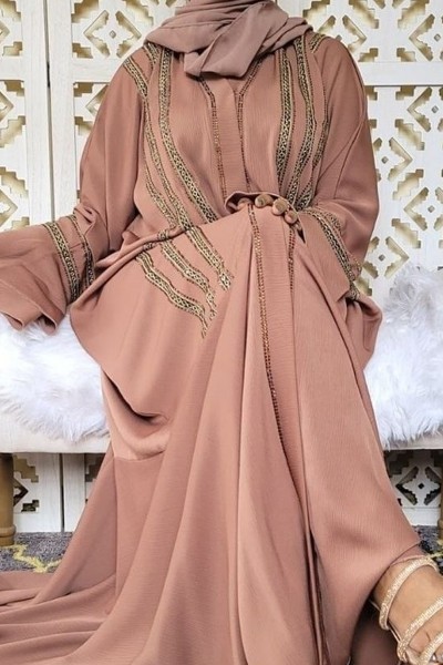 (3 Pieces Set) Bahira Abaya