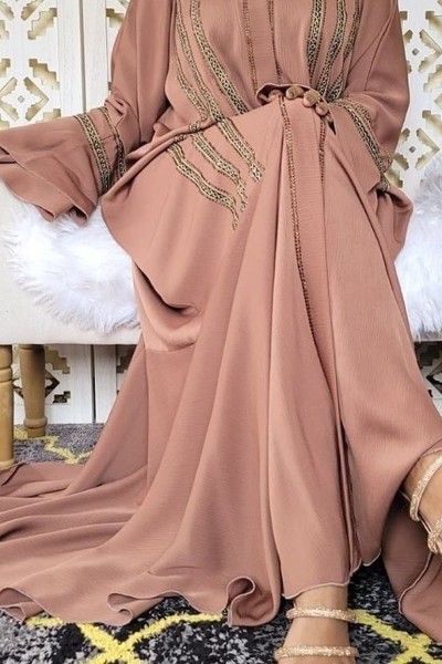 (3 Pieces Set) Bahira Abaya