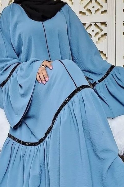 (3 Pieces Set) Belig Abaya