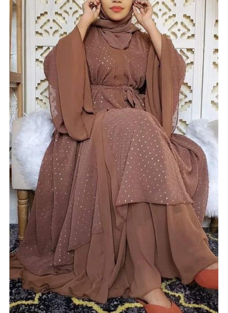 (3 Pieces Set) Chalondra Abaya