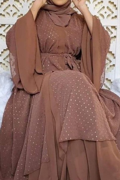 (3 Pieces Set) Chalondra Abaya