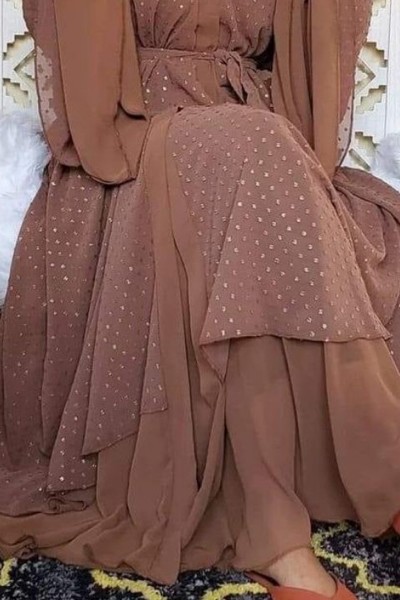 (3 Pieces Set) Chalondra Abaya