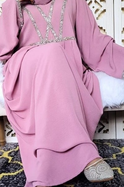 (3 Pieces Set) Chessa Abaya