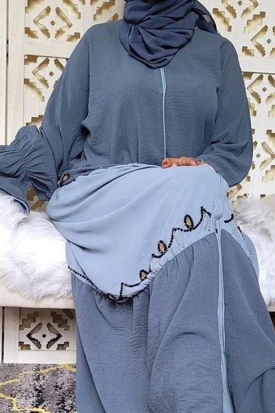 (3 Pieces Set) Concordia Abaya