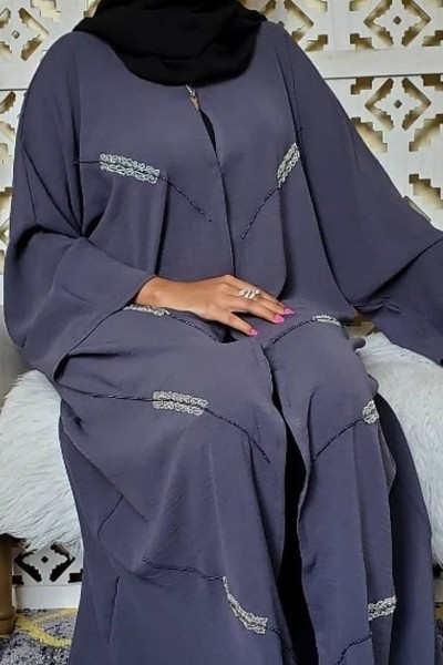 (3 Pieces Set) Evania Abaya