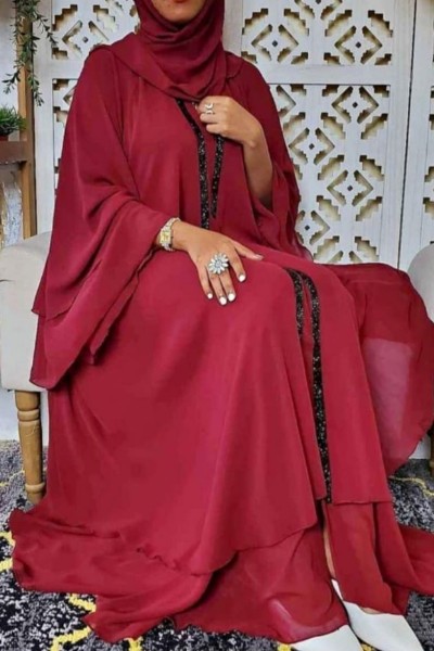 (3 Pieces Set) Ezhelya Abaya