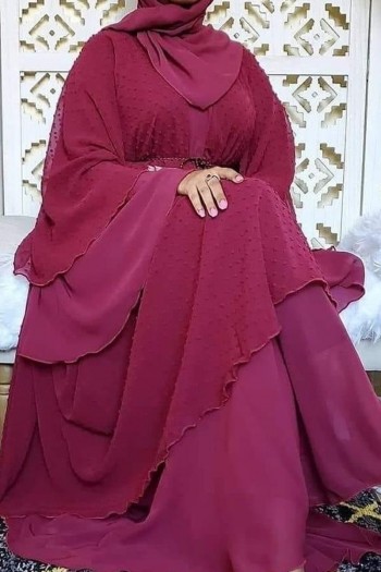 (3 Pieces Set) Imala Abaya