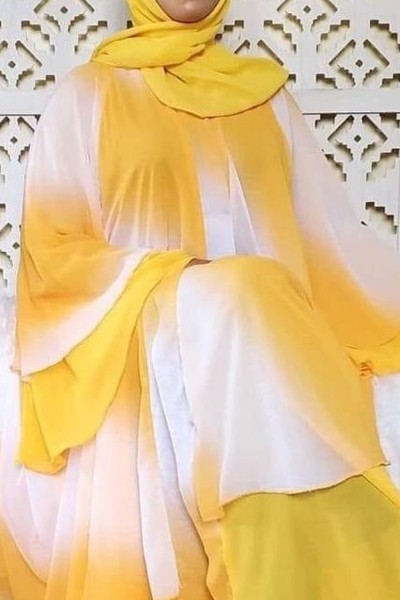 (3 Pieces Set) Mariya Abaya