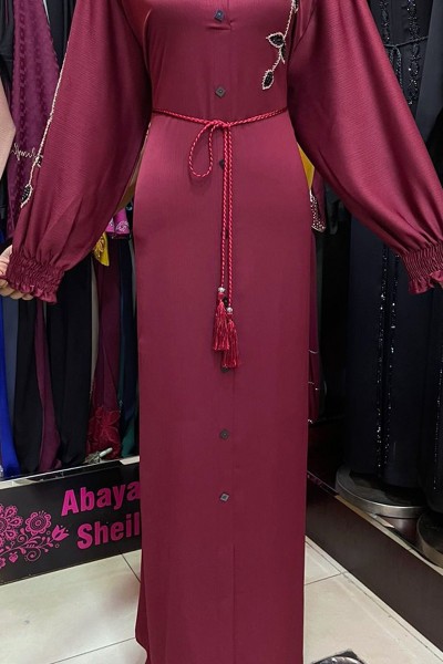  (MOQ 6 PCS) Daylily Abaya
