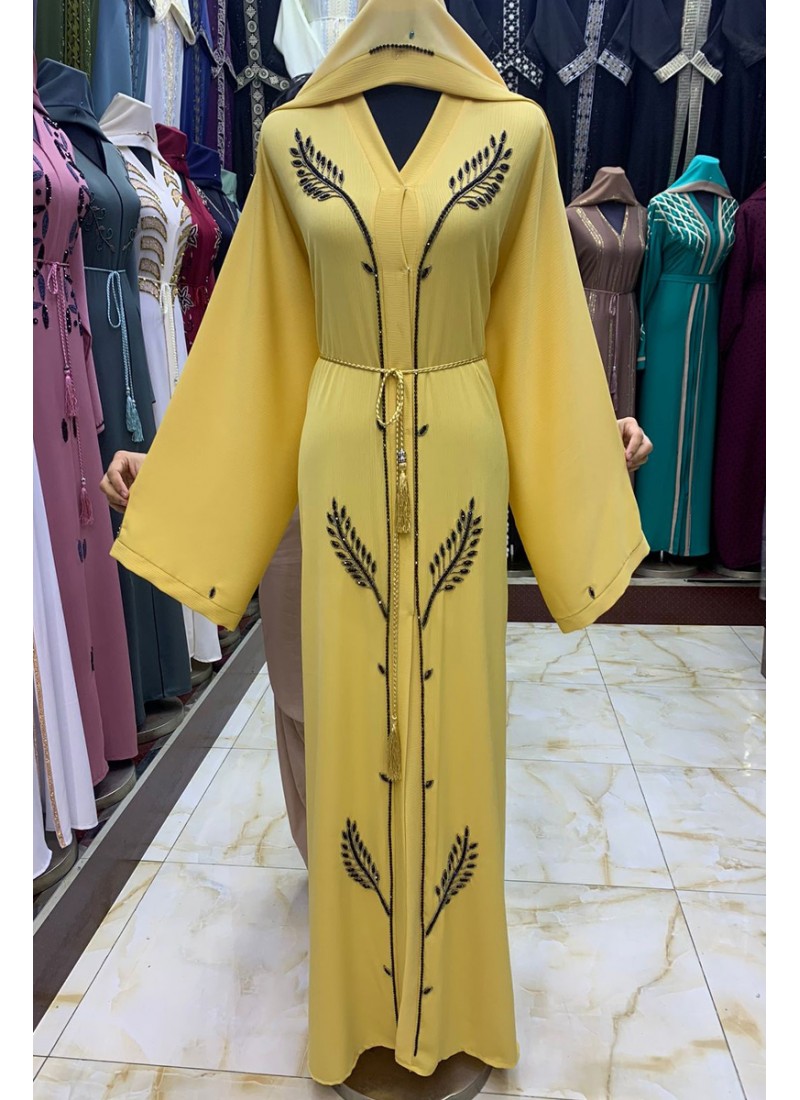  (3 Pieces Set) Decumaria Abaya