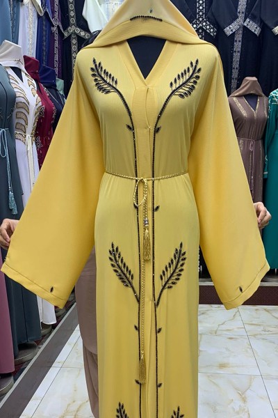  (3 Pieces Set) Decumaria Abaya