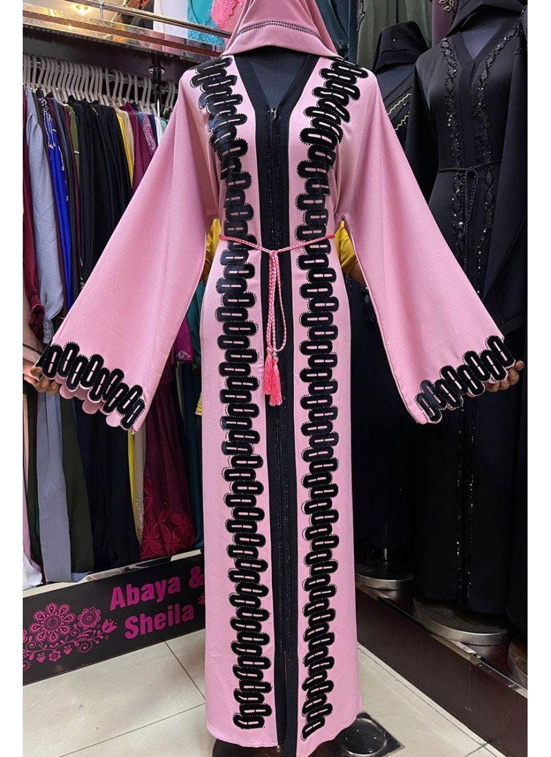  (3 Pieces Set) Eremurus Abaya