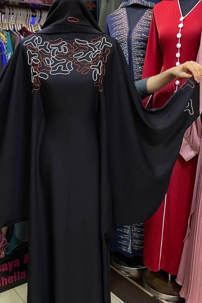  (3 Pieces Set) Gerbera Abaya