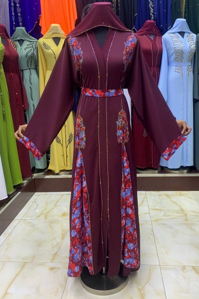  (3 Pieces Set) Guzmania Abaya