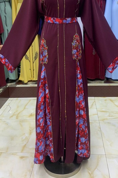  (3 Pieces Set) Guzmania Abaya