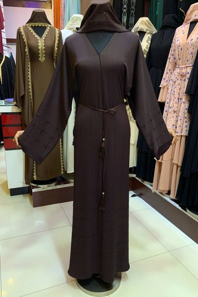  (3 Pieces Set) Verbena Abaya