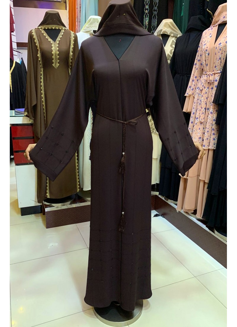  (3 Pieces Set) Verbena Abaya