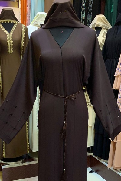  (3 Pieces Set) Verbena Abaya