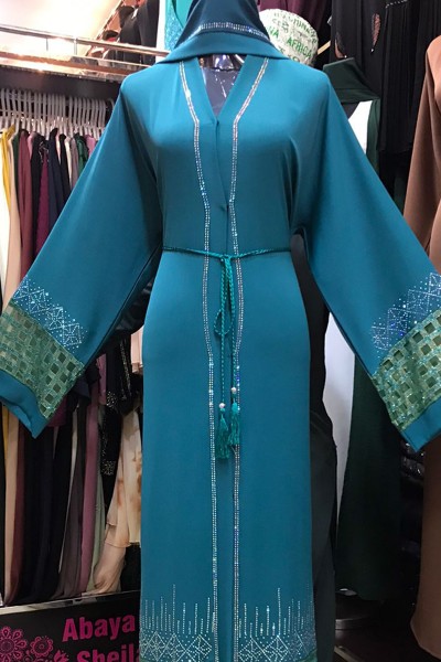  (3 Pieces Set) Lupin Abaya