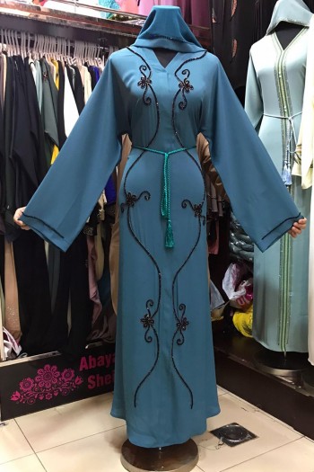  (3 Pieces Set) Nerine Abaya