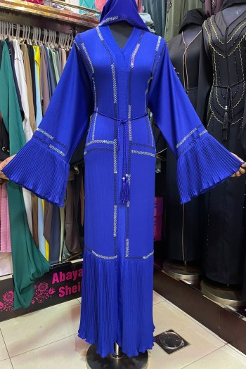  (3 Pieces Set) Oleander Abaya