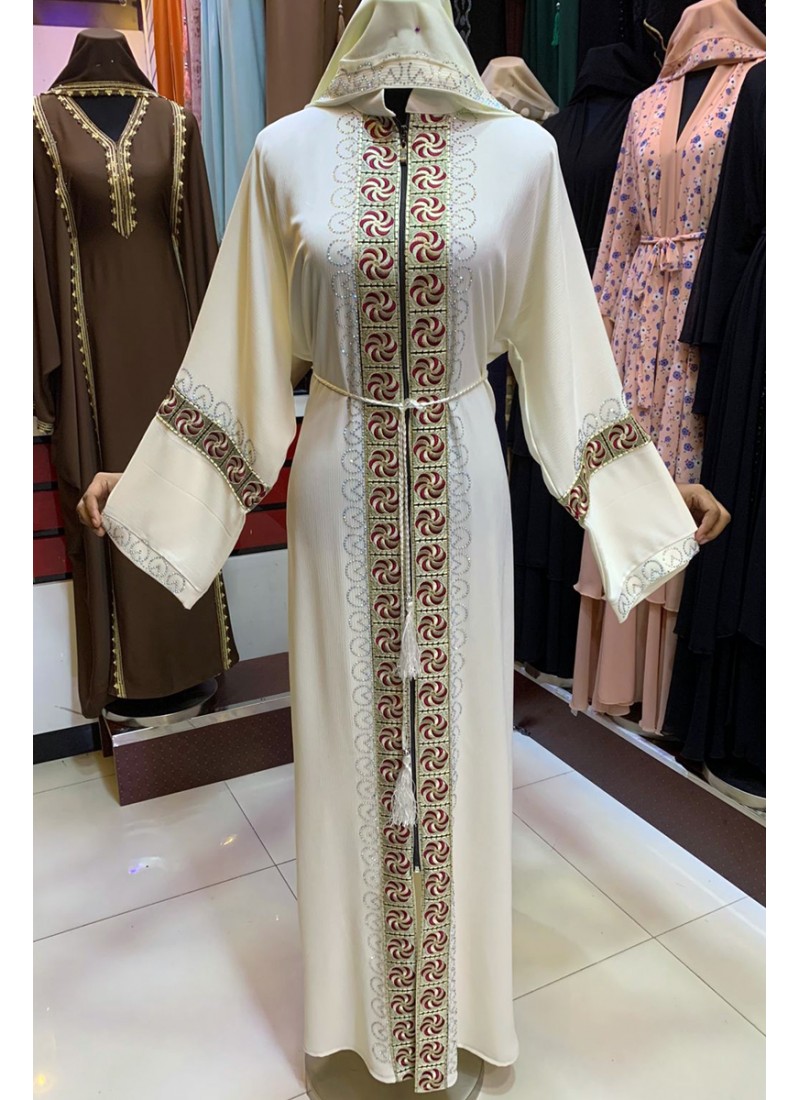  (3 Pieces Set) Olearia Abaya