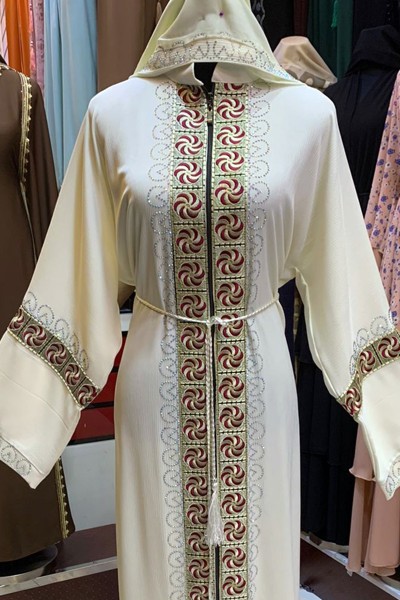  (3 Pieces Set) Olearia Abaya