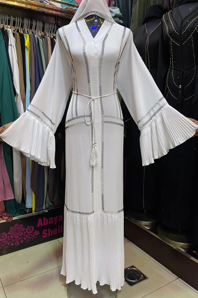 (3 Pieces Set) Oriental Abaya