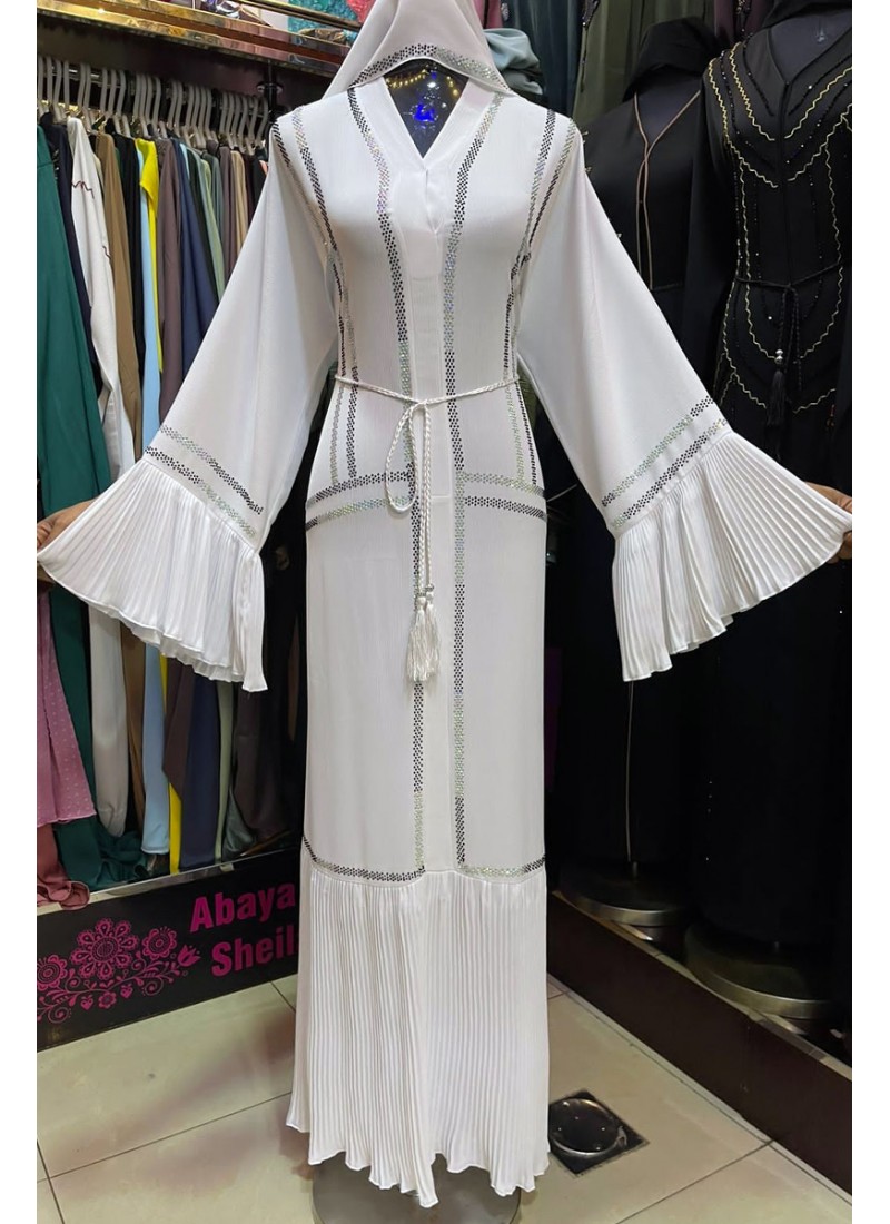  (3 Pieces Set) Oriental Abaya