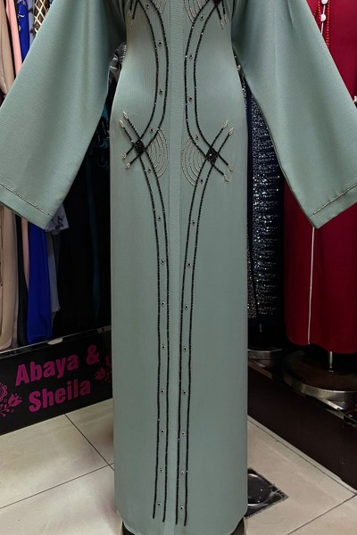  (3 Pieces Set) Oxalis Abaya