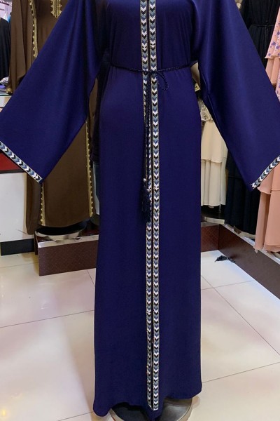  (3 Pieces Set) Quaker Abaya