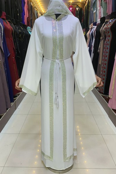  (3 Pieces Set) Soapwort Abaya